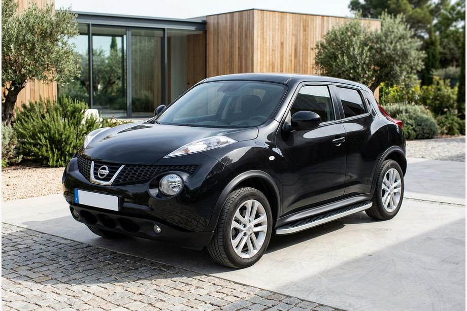 Nissan Juke 2010-2019 Praguri Laterale Tayga Grey (2 buc, Aluminiu) Image
