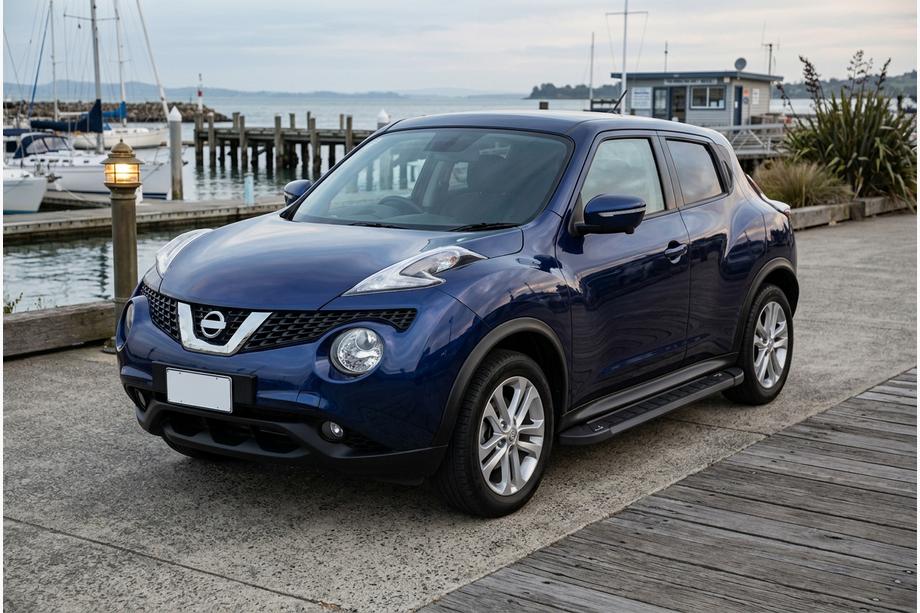 Nissan Juke 2010-2019 Praguri Laterale RedLine Black (2 buc, Aluminiu) Image
