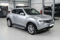 Nissan Juke 2010-2019 Praguri Laterale Rainbow (2 buc, Aluminiu) foto 1