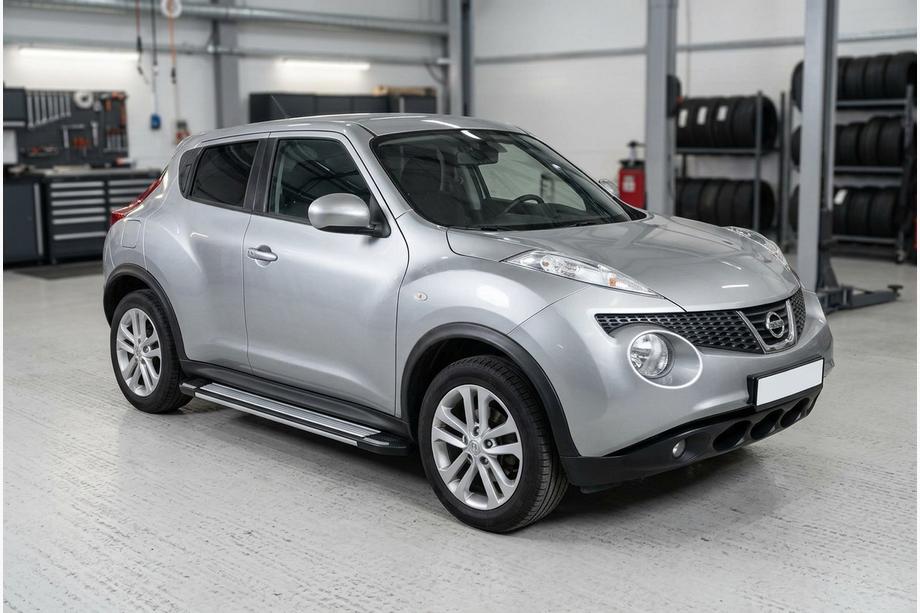 Nissan Juke 2010-2019 Praguri Laterale Rainbow (2 buc, Aluminiu) Image
