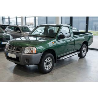 Praguri laterale Allmond Grey (2 buc, aluminiu) Nissan NP300 1999-2015 foto 1