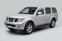 Nissan Pathfinder R51 2005-2014 Praguri Laterale Allmond Black (2 buc, Aluminiu) foto 1