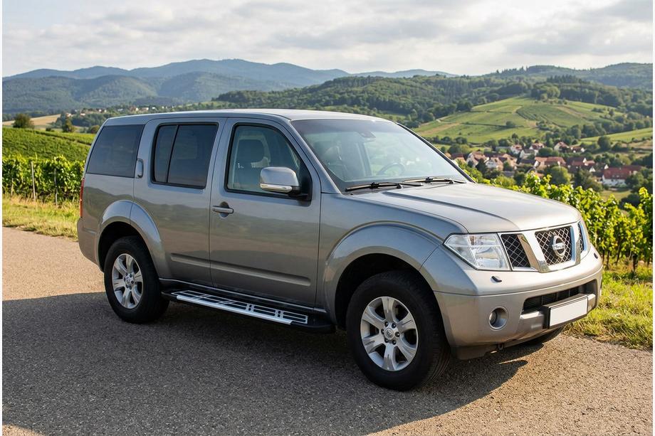 Nissan Pathfinder R51 2005-2014 Praguri Laterale Sunrise (2 buc, Aluminiu) Image