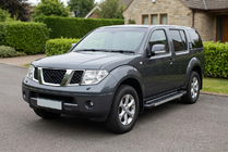 Nissan Pathfinder R51 2005-2014 Praguri Laterale RedLine V1 (2 buc, Aluminiu) foto 1