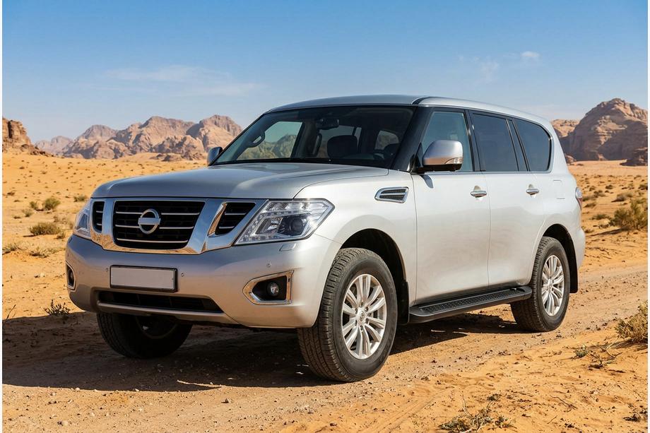 Nissan Patrol Y62 2010-2024 Praguri Laterale Allmond Black (2 buc, Aluminiu) Foto 2