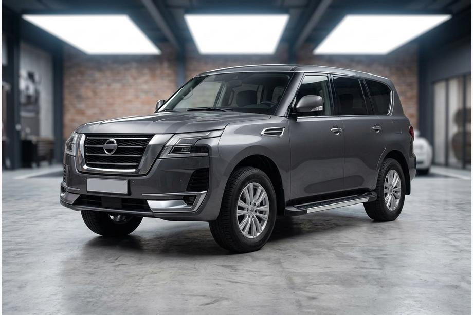 Nissan Patrol Y62 2010-2024 Praguri Laterale RedLine V1 (2 buc, Aluminiu) Image