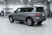 Nissan Patrol Y62 2010-2024 Praguri Laterale Bosphorus Black (2 buc, Aluminiu) foto 1