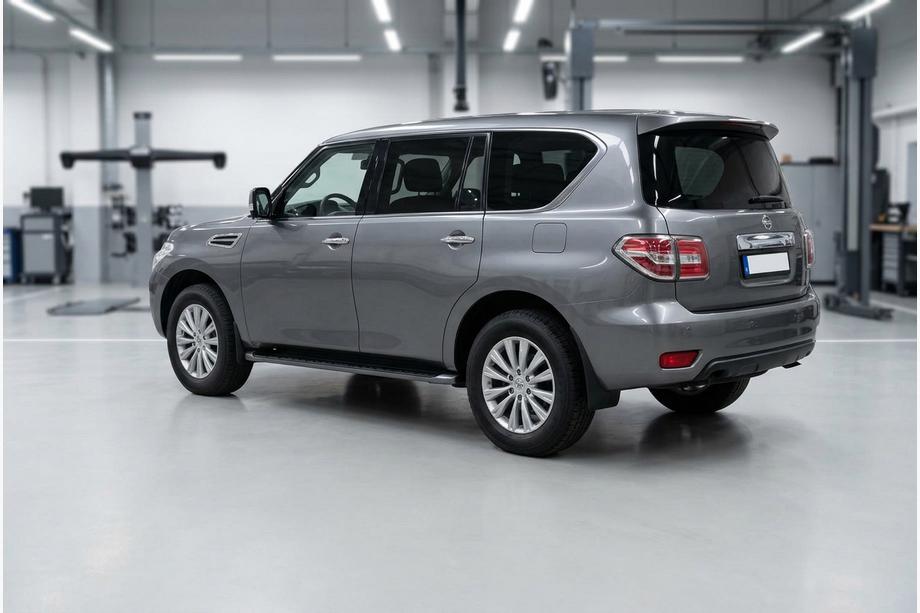 Nissan Patrol Y62 2010-2024 Praguri Laterale Bosphorus Black (2 buc, Aluminiu) Image