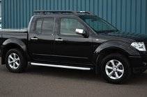 Nissan Patrol Y62 2010-2024 Praguri Laterale Fullmond (2 buc, Aluminiu) foto 3