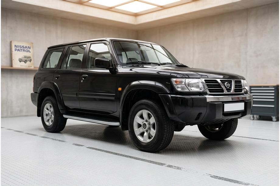 Nissan Patrol Y61 1997-2011 Praguri Laterale Tayga (2 buc, Aluminiu) Image