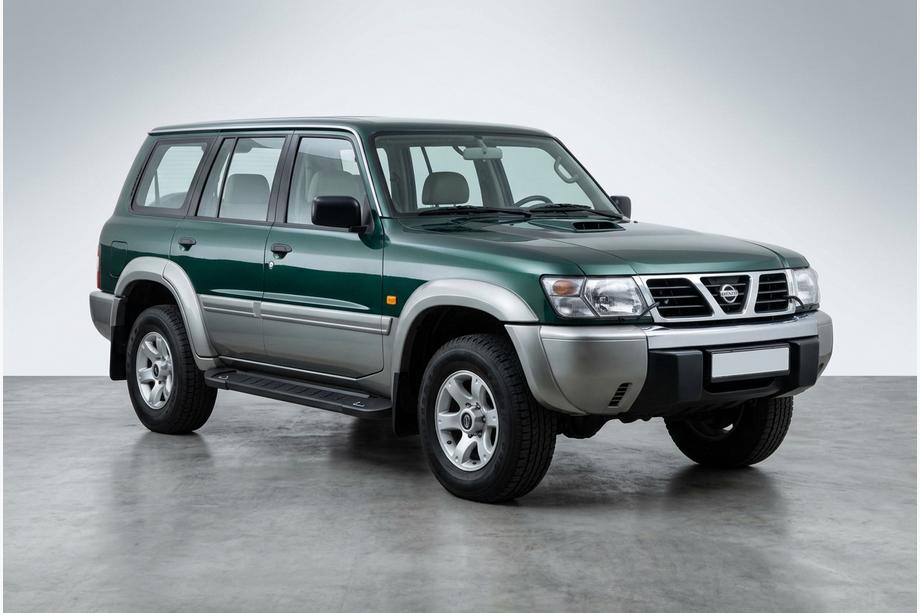 Nissan Patrol Y61 1997-2011 Praguri Laterale RedLine Black (2 buc, Aluminiu) Image