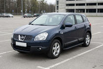 Nissan Qashqai 2007-2010 Praguri Laterale Bosphorus Black (2 buc, Aluminiu) foto 1