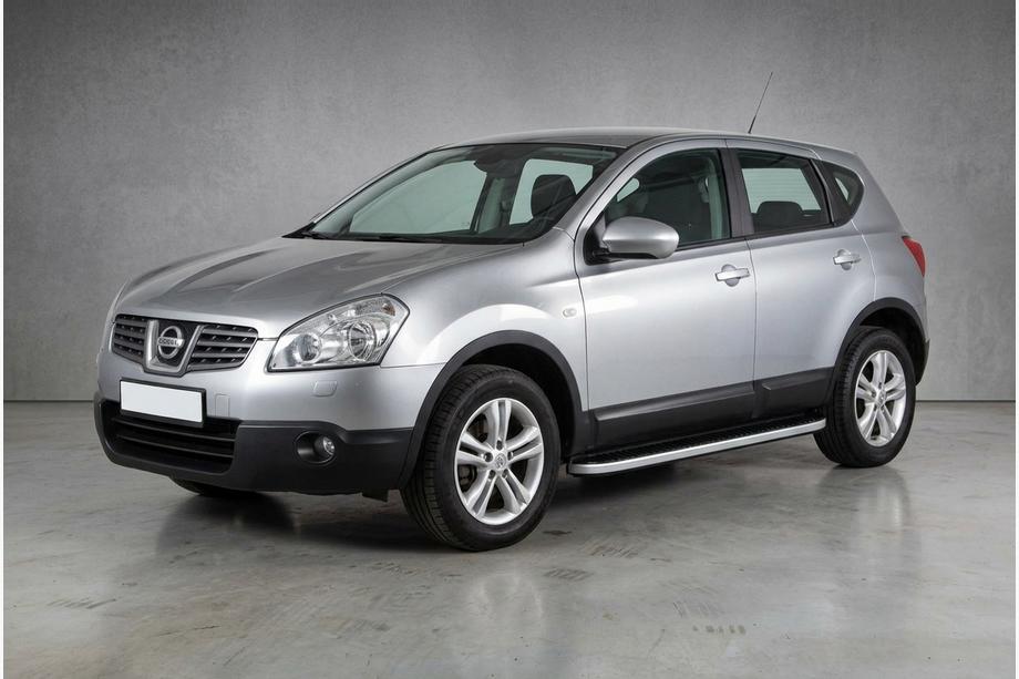 Nissan Qashqai 2007-2010 Praguri Laterale Tayga Grey (2 buc, Aluminiu) Image