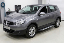 Nissan Qashqai 2010-2014 Praguri Laterale Line (2 buc, Aluminiu) foto 1