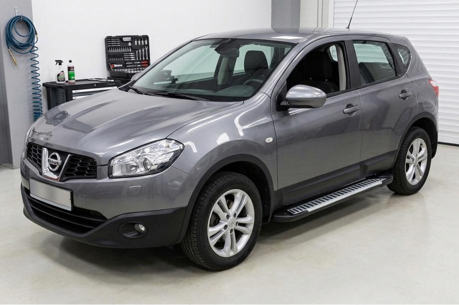 Nissan Qashqai 2010-2014 Praguri Laterale Line (2 buc, Aluminiu) Image