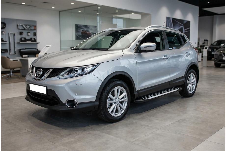 Nissan Qashqai 2014-2021 Praguri Laterale Sunrise (2 buc, Aluminiu) Foto 1