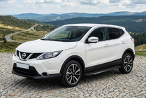 Nissan Qashqai 2014-2021 Praguri Laterale RedLine Black (2 buc, Aluminiu) foto 1