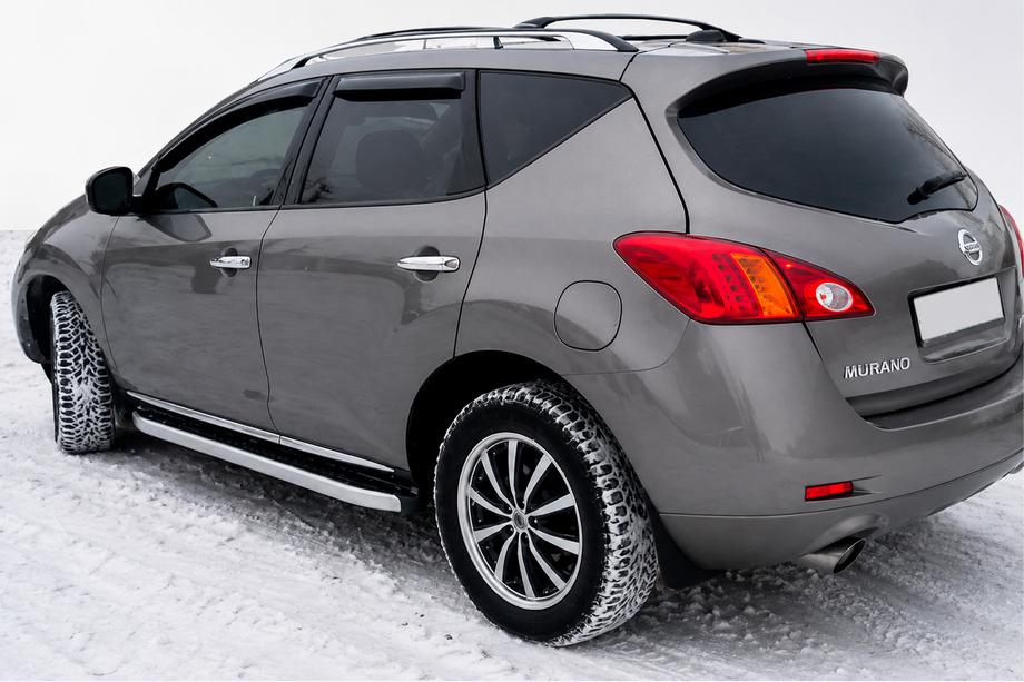 Nissan Murano 2008-2014 Praguri laterale Fullmond (2 buc, aluminiu) Image