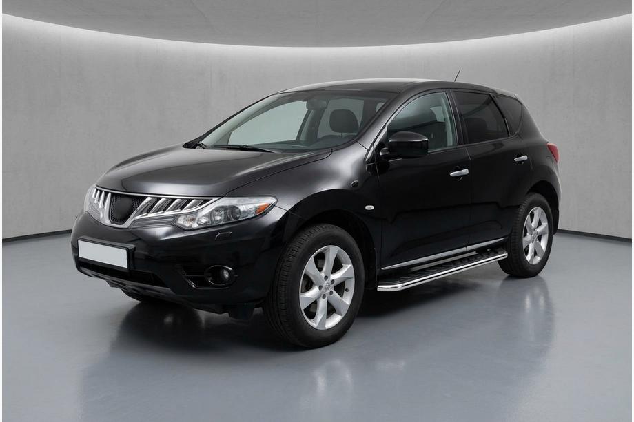 Nissan Murano 2008-2014 Praguri Laterale Maydos V1 (2 buc, Aluminiu si Otel Inoxidabil) Image