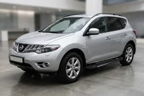 Nissan Murano 2008-2014 Praguri Laterale RedLine Black (2 buc, Aluminiu) foto 1