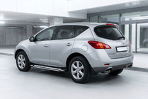 Nissan Murano 2008-2014 Praguri Laterale Rainbow (2 buc, Aluminiu) foto 1