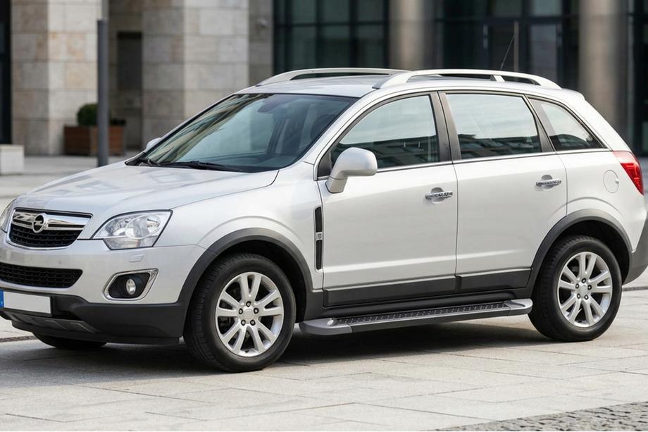 Opel Antara 2006-2017 Praguri Laterale Allmond Black (2 buc, Aluminiu) Image
