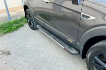 Opel Antara 2006-2017 Praguri Laterale RedLine V1 (2 buc, Aluminiu) foto 1
