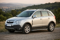 Opel Antara 2006-2017 Praguri Laterale Maydos V1 (2 buc, Aluminiu si Otel Inoxidabil) foto 1