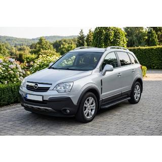 Praguri Laterale Bosphorus Black (2 buc, Aluminiu) Opel Antara 2006-2017 foto 1