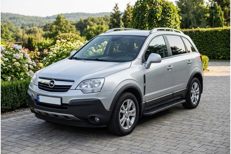 Opel Antara 2006-2017 Praguri Laterale Bosphorus Black (2 buc, Aluminiu) Image