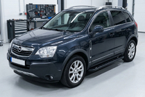 Opel Antara 2006-2017 Praguri Laterale RedLine Black (2 buc, Aluminiu) foto 1