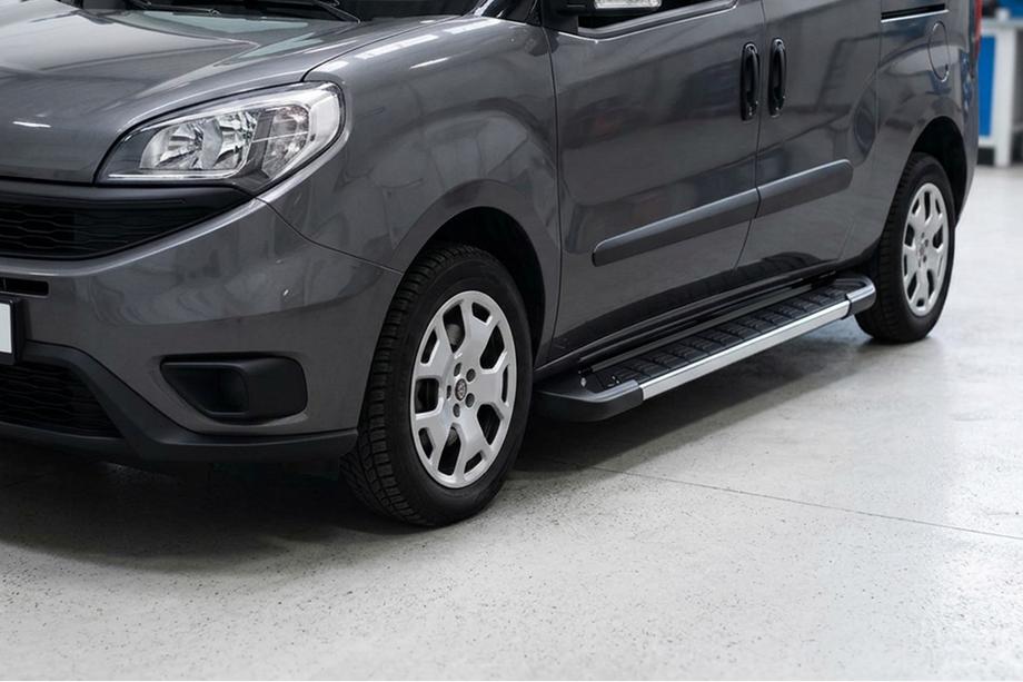 Opel Combo 2012-2018 Praguri Laterale RedLine V1 (2 buc, Aluminiu) Image