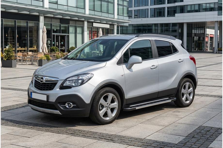 Opel Mokka 2012-2021 Praguri Laterale RedLine V1 (2 buc, Aluminiu) Image