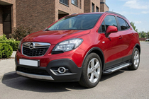 Opel Mokka 2012-2021 Praguri Laterale Line (2 buc, Aluminiu) foto 1