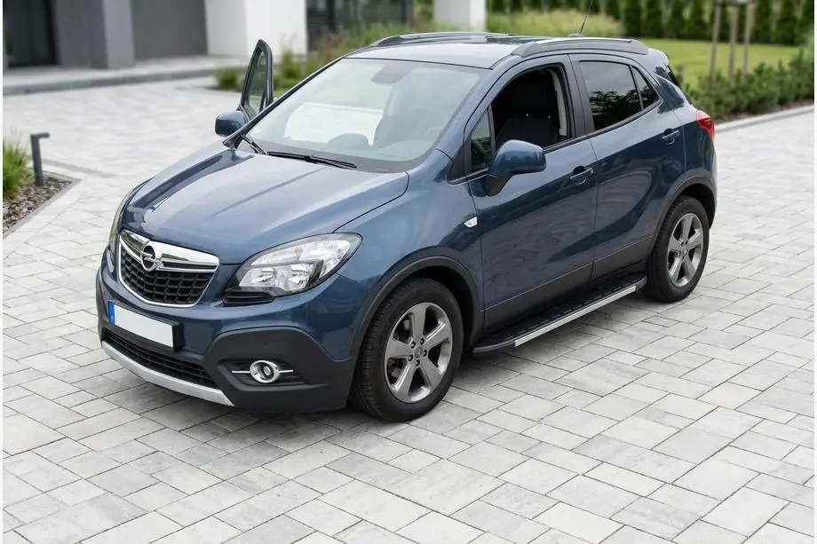 Opel Mokka 2012-2021 Praguri Laterale Duru (2 buc, Aluminiu) Image