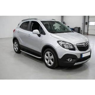 Praguri Laterale Tayga Grey (2 buc, Aluminiu) foto 1