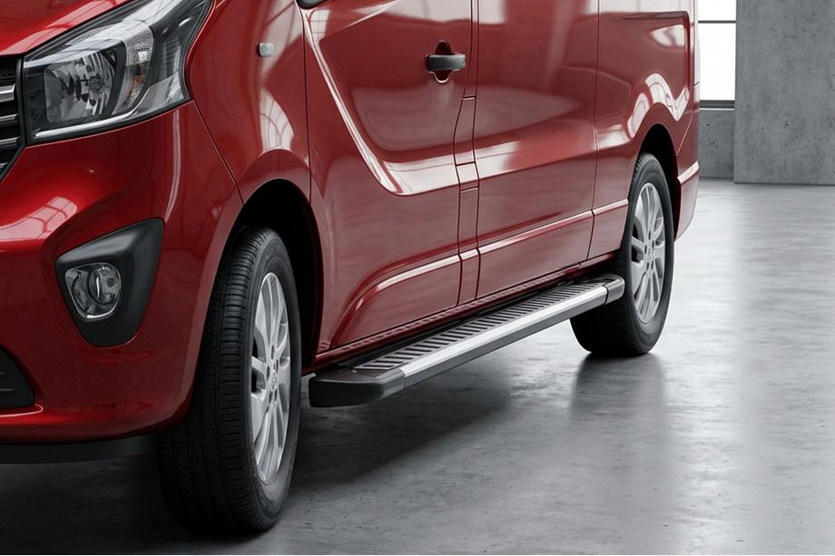 Nissan Primastar 2002-2014 Praguri Laterale Line (2 buc, Aluminiu) Image