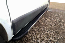 Nissan Primastar 2002-2014 Praguri Laterale Duru (2 buc, Aluminiu) foto 1