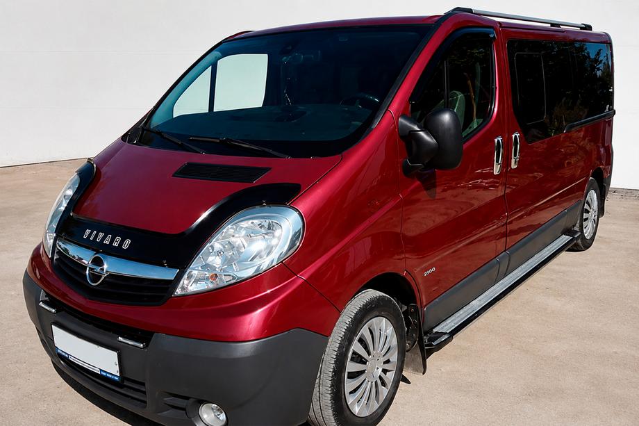Nissan Primastar 2002-2014 Praguri Laterale Rainbow (2 buc, Aluminiu) Image