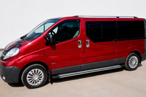 Opel Vivaro 2001–2015 Praguri Laterale Rainbow (2 buc, Aluminiu) foto 2