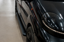 Renault Trafic 2001–2015 Praguri Laterale Allmond Black (2 buc, Aluminiu) foto 2