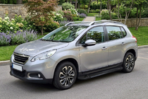 Peugeot 2008 2013-2019 Praguri Laterale RedLine Black (2 buc, Aluminiu) foto 1