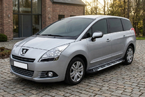 Peugeot 5008 2009-2016 Praguri Laterale Sunrise (2 buc, Aluminiu) foto 1