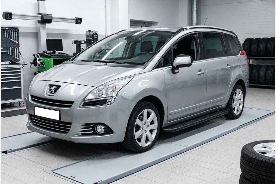 Peugeot 5008 2009-2016 Praguri Laterale Bosphorus Black (2 buc, Aluminiu) Image