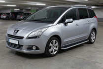 Peugeot 5008 2009-2016 Praguri Laterale Tayga Grey (2 buc, Aluminiu) foto 1
