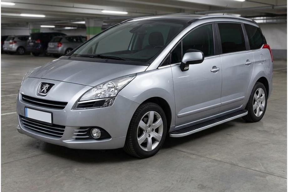 Peugeot 5008 2009-2016 Praguri Laterale Tayga Grey (2 buc, Aluminiu) Image