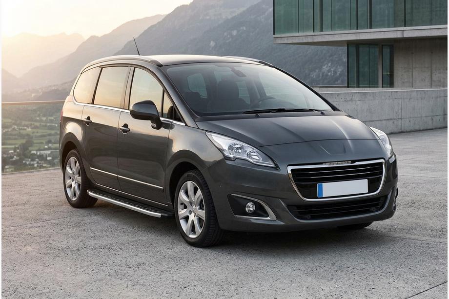 Peugeot 5008 2009-2016 Praguri Laterale Fullmond (2 buc, Aluminiu) Image