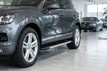 Porsche Cayenne 2003–2010 Praguri Laterale RedLine V1 (2 buc, Aluminiu) foto 1