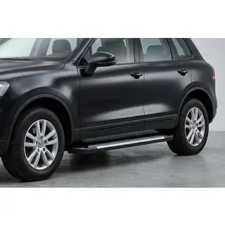 Praguri laterale Allmond (2 buc, aluminiu) Porsche Cayenne 2003–2010 foto 1