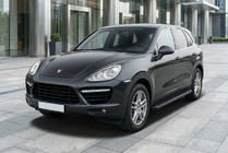 Porsche Cayenne 2010-2017 Praguri Laterale Allmond Black (2 buc, Aluminiu) foto 1